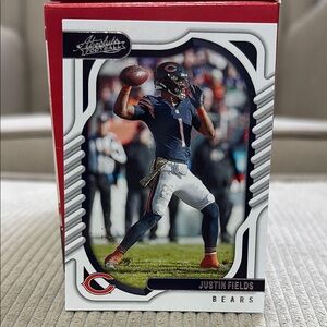Justin Fields Bears Football Card